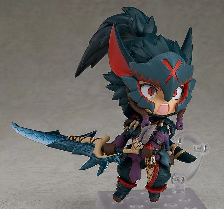 MONSTER HUNTER WORLD ICEBORNE FIGURINE NENDOROID HUNTER: FEMALE NARGACUGA ALPHA ARMOR VER. DX 6 MONSTER HUNTER WORLD ICEBORNE FIGURINE NENDOROID HUNTER: FEMALE NARGACUGA ALPHA ARMOR VER. DX – Image 4