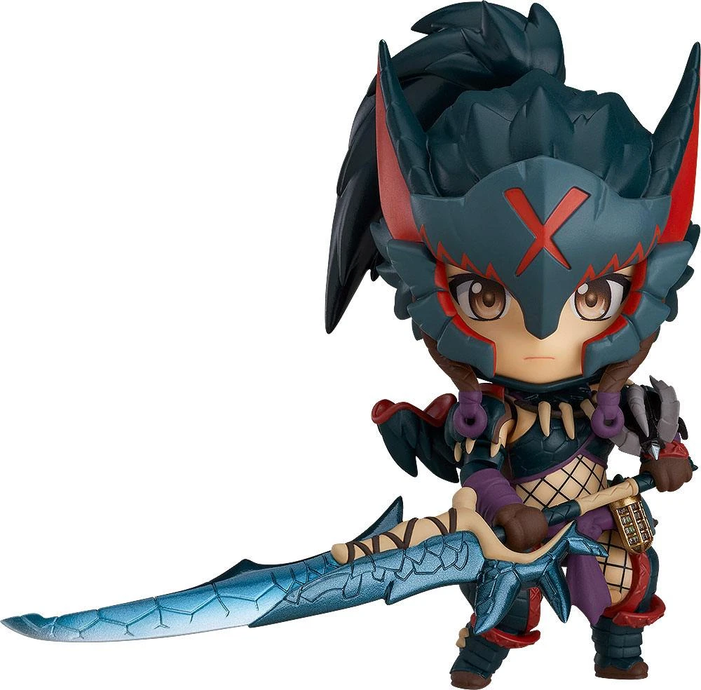 MONSTER HUNTER WORLD ICEBORNE FIGURINE NENDOROID HUNTER: FEMALE NARGACUGA ALPHA ARMOR VER. DX 3 MONSTER HUNTER WORLD ICEBORNE FIGURINE NENDOROID HUNTER: FEMALE NARGACUGA ALPHA ARMOR VER. DX