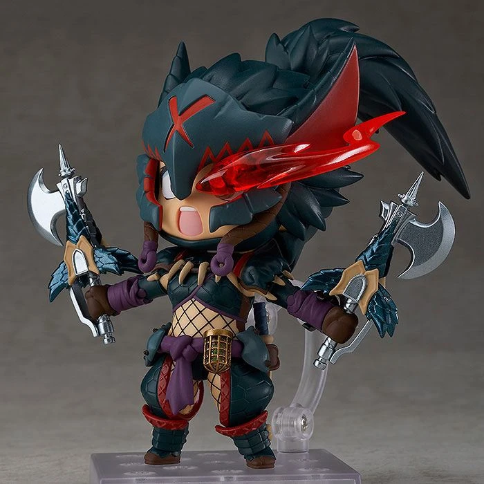 MONSTER HUNTER WORLD ICEBORNE FIGURINE NENDOROID HUNTER: FEMALE NARGACUGA ALPHA ARMOR VER. DX 9 MONSTER HUNTER WORLD ICEBORNE FIGURINE NENDOROID HUNTER: FEMALE NARGACUGA ALPHA ARMOR VER. DX – Image 7