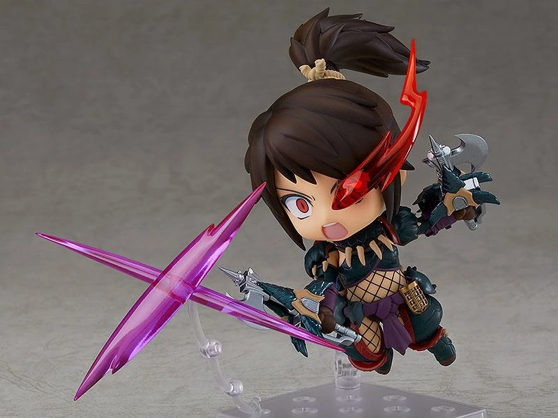 MONSTER HUNTER WORLD ICEBORNE FIGURINE NENDOROID HUNTER: FEMALE NARGACUGA ALPHA ARMOR VER. DX 10 MONSTER HUNTER WORLD ICEBORNE FIGURINE NENDOROID HUNTER: FEMALE NARGACUGA ALPHA ARMOR VER. DX – Image 8