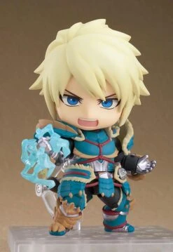 MONSTER HUNTER WORLD ICEBORNE FIGURINE NENDOROID HUNTER: MALE ZINOGRE ALPHA ARMOR VER. DX 10 CM -Célèbre Jouets Magasin x cap12175 b