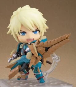 MONSTER HUNTER WORLD ICEBORNE FIGURINE NENDOROID HUNTER: MALE ZINOGRE ALPHA ARMOR VER. DX 10 CM -Célèbre Jouets Magasin x cap12175 c