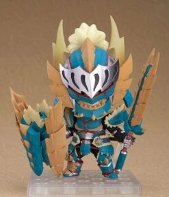 MONSTER HUNTER WORLD ICEBORNE FIGURINE NENDOROID HUNTER: MALE ZINOGRE ALPHA ARMOR VER. DX 10 CM -Célèbre Jouets Magasin x cap12175 e