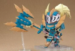 MONSTER HUNTER WORLD ICEBORNE FIGURINE NENDOROID HUNTER: MALE ZINOGRE ALPHA ARMOR VER. DX 10 CM -Célèbre Jouets Magasin x cap12175 h