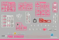 FLAME TOYS Power Rangers Figurine Furai Model Plastic Model Kit Pink Ranger 13 Cm -Célèbre Jouets Magasin x flto20220702p g