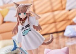 GOLDEN HEAD My Cat Is A Kawaii Girl Statuette 1/6 Kinako Good Morning Ver. 21 Cm -Célèbre Jouets Magasin x gohe91801 i