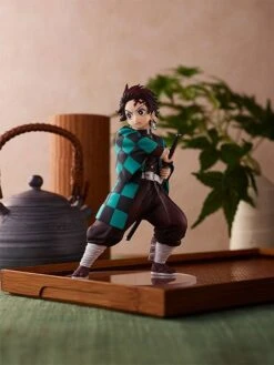 GOODSMILE COMPANY DEMON SLAYER: KIMETSU NO YAIBA STATUETTE PVC POP UP PARADE TANJIRO KAMADO 14 CM -Célèbre Jouets Magasin x gsc94242 f