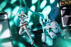 KOTOBUKIYA Hatsune Miku Frame Arms Girl Figurine Plastic Model Kit Music Girl Hatsune Miku (Maruttoys Ver.) & Tamotu (Miku Ver.) 15 Cm -Célèbre Jouets Magasin x ktofg145 b