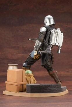 KOTOBUKIYA Star Wars Mandalorian ArtFx 1/7 Mandalorian & The Child 26cm -Célèbre Jouets Magasin x ktosw178 d