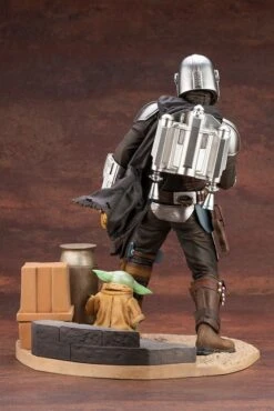 KOTOBUKIYA Star Wars Mandalorian ArtFx 1/7 Mandalorian & The Child 26cm -Célèbre Jouets Magasin x ktosw178 e