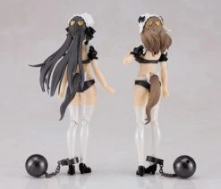 MAX FACTORY Guilty Princess Figurine PLAMAX GP-07 Underwear Body Girl Ran & Jelly: Maid Ver. Set 16 Cm -Célèbre Jouets Magasin x mafc01351 b