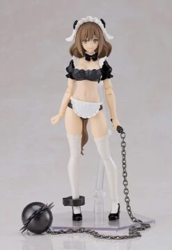 MAX FACTORY Guilty Princess Figurine PLAMAX GP-07 Underwear Body Girl Ran & Jelly: Maid Ver. Set 16 Cm -Célèbre Jouets Magasin x mafc01351 f 1