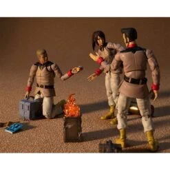 MEGAHOUSE MOBILE SUIT GUNDAM PACK 3 FIGURINES G.M.G. EARTH FEDERATION ARMY SOLDIERS 10 CM -Célèbre Jouets Magasin x meho830563 g