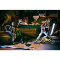 MEGAHOUSE MOBILE SUIT GUNDAM PACK 3 FIGURINES G.M.G. EARTH FEDERATION ARMY SOLDIERS 10 CM -Célèbre Jouets Magasin x meho830563 h