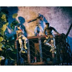 MEGAHOUSE MOBILE SUIT GUNDAM PACK 3 FIGURINES G.M.G. EARTH FEDERATION ARMY SOLDIERS 10 CM -Célèbre Jouets Magasin x meho830563 j