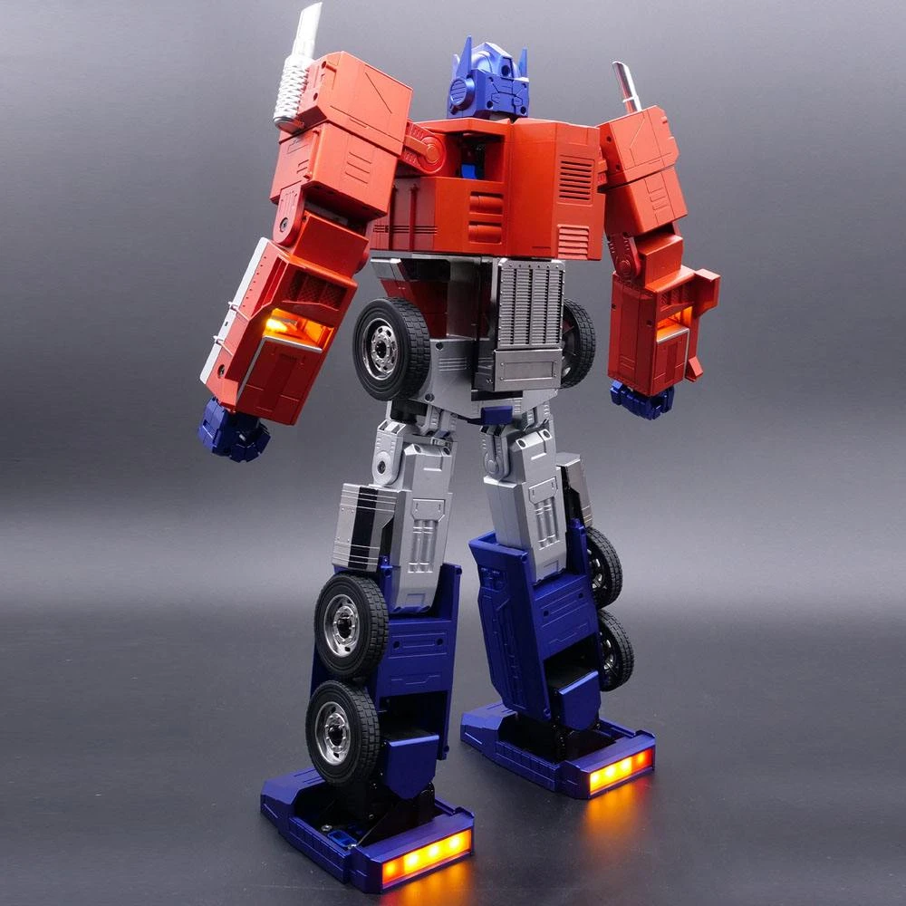 ROBOSEN TRANSFORMERS ROBOT AUTO-TRANSFORMABLE INTERACTIF OPTIMUS PRIME 48 CM *ANGLAIS* 5 ROBOSEN TRANSFORMERS ROBOT AUTO-TRANSFORMABLE INTERACTIF OPTIMUS PRIME 48 CM *ANGLAIS* – Image 3