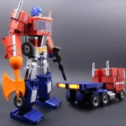 ROBOSEN TRANSFORMERS ROBOT AUTO-TRANSFORMABLE INTERACTIF OPTIMUS PRIME 48 CM *ANGLAIS* 17 ROBOSEN TRANSFORMERS ROBOT AUTO-TRANSFORMABLE INTERACTIF OPTIMUS PRIME 48 CM *ANGLAIS* -Célèbre Jouets Magasin x rbsn qtz 40 t 01 e