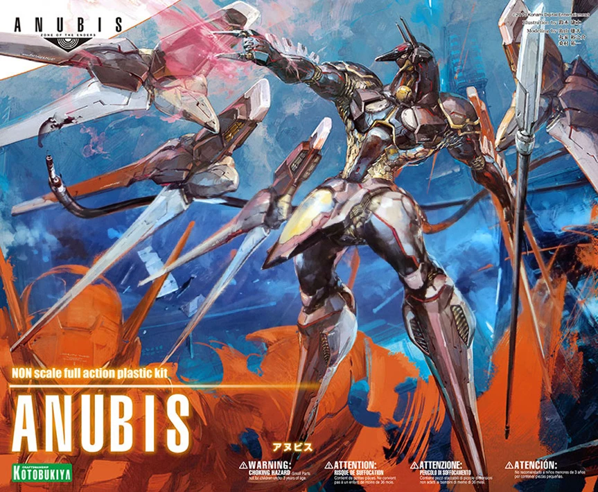 KOTOBUKIYA Zone Of The Enders Figurine Model Kit Anubis 18 Cm - Nouveau Run Aout 2024 3 KOTOBUKIYA Zone Of The Enders Figurine Model Kit Anubis 18 Cm - Nouveau Run Aout 2024